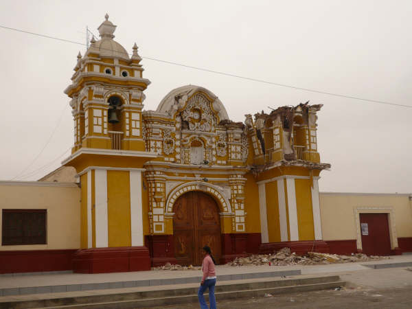 Terremoto en Chincha y El Carmen